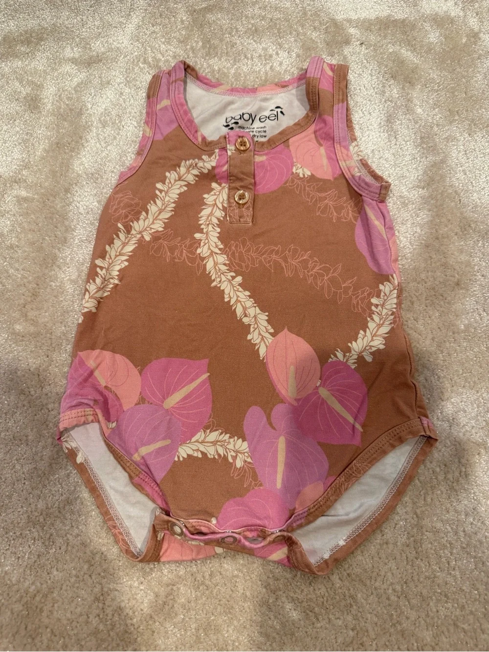Fighting Eel 6-12 month onesie